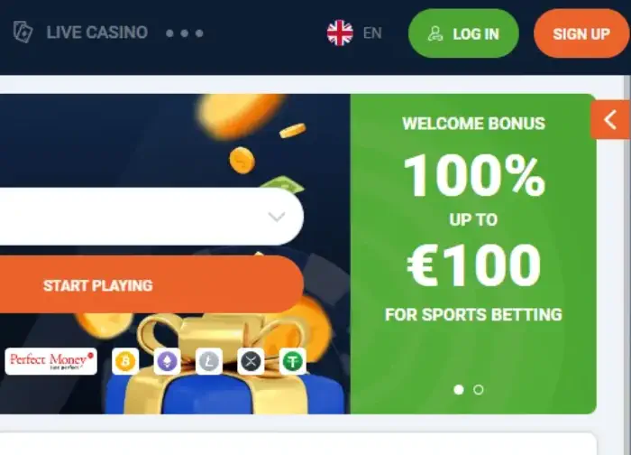 20Bet Click on Log in